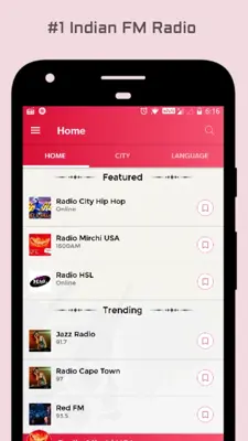 FM Radio India android App screenshot 0